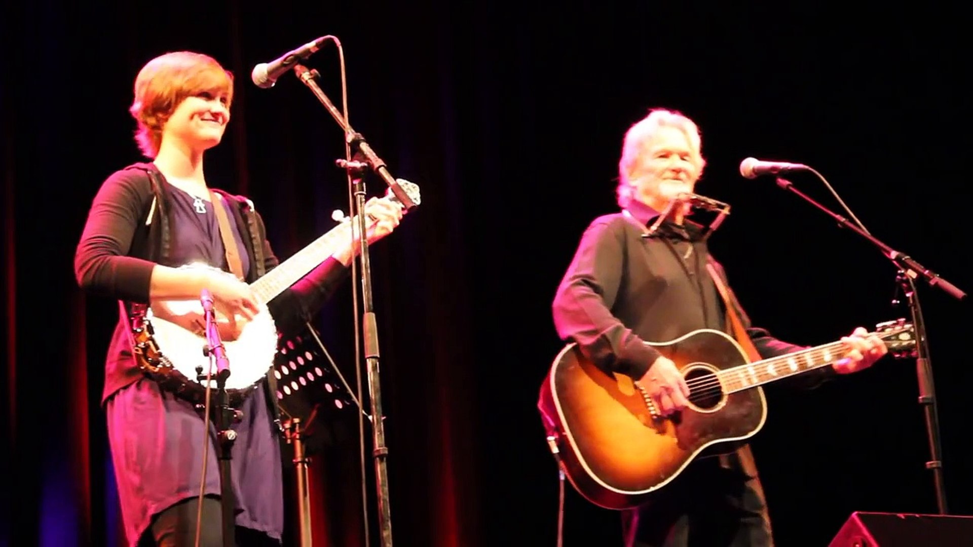 Kris Kristofferson and daughter Kelly - The Pilgrim / The Wonder  (Stuttgart, Germany, 2012) - video Dailymotion