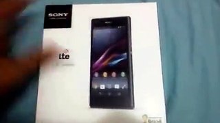 (PT-BR) Unboxing Sony Xperia Z1 4G - Primeira Mão