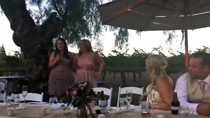 Maid of honor speech to NSYNC's Bye Bye Bye