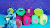 Learn Numbers ! Counting from 1 to 9 with Play Doh Surprise Eggs   English Numbers Video for Kids