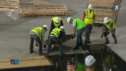 Le stade Pierre Mauroy, du foot au basket
