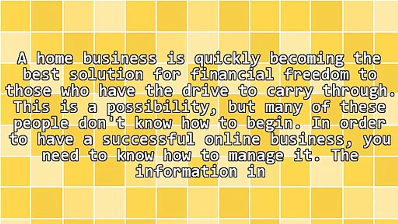 Why You Should Use A Home Business Enterprise Office