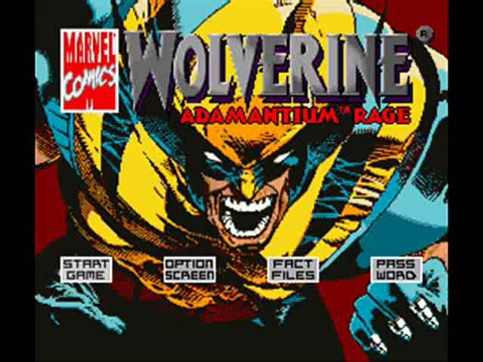 Wolverine - Adamantium Rage SNES Title Music