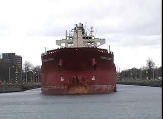 FEDERAL YOSHINO Above Welland Canal Lock 8