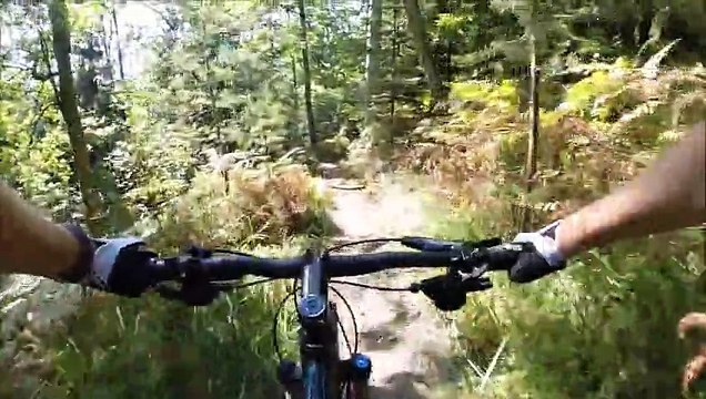 SAINT QUIRIN: VTT Belle Roche - Grotte des Bacelles 9-9-2015