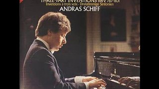 A.Schiff plays Bach's Inventions- Invention No.13 in A minor, BWV 784