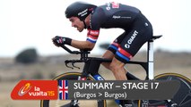 Summary - Stage 17 (Burgos / Burgos) - Vuelta a España 2015