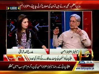 اعتزازاحسن نے سابق جرنیلوں کوچارج شیٹ کردیا۔کس نے کیا کیا؟سنیئے