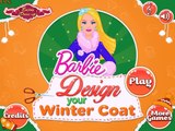 Barbie Design Your Winter Coat Дизайн зимнего пальто для Барби