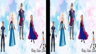 Frozen Olaf Anna Elsa Cartoon for Children | Baby Music | Education Song | Fan Made