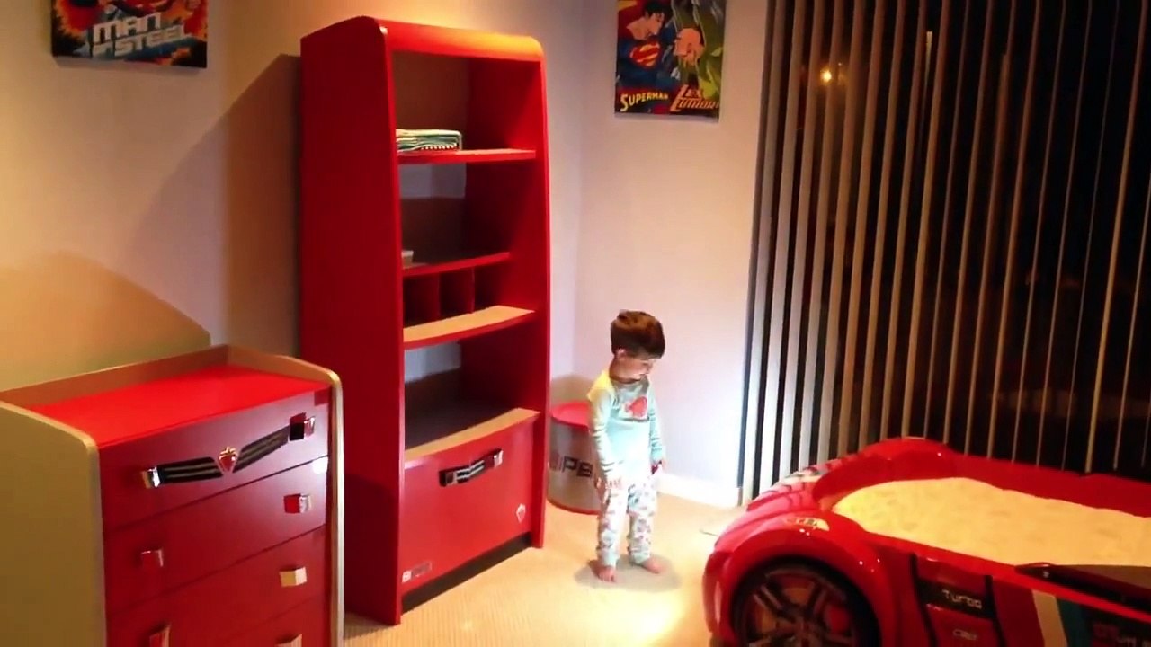 Jagged first car bed