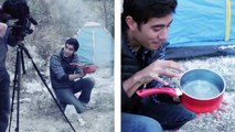 Zach king Behind the Scenes with Final Cut King  UNIQLO HEATTECH