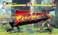 Ultra Street Fighter IV battle: Chun-Li vs Evil Ryu