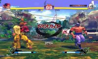 Ultra Street Fighter IV battle: Evil Ryu vs El Fuerte