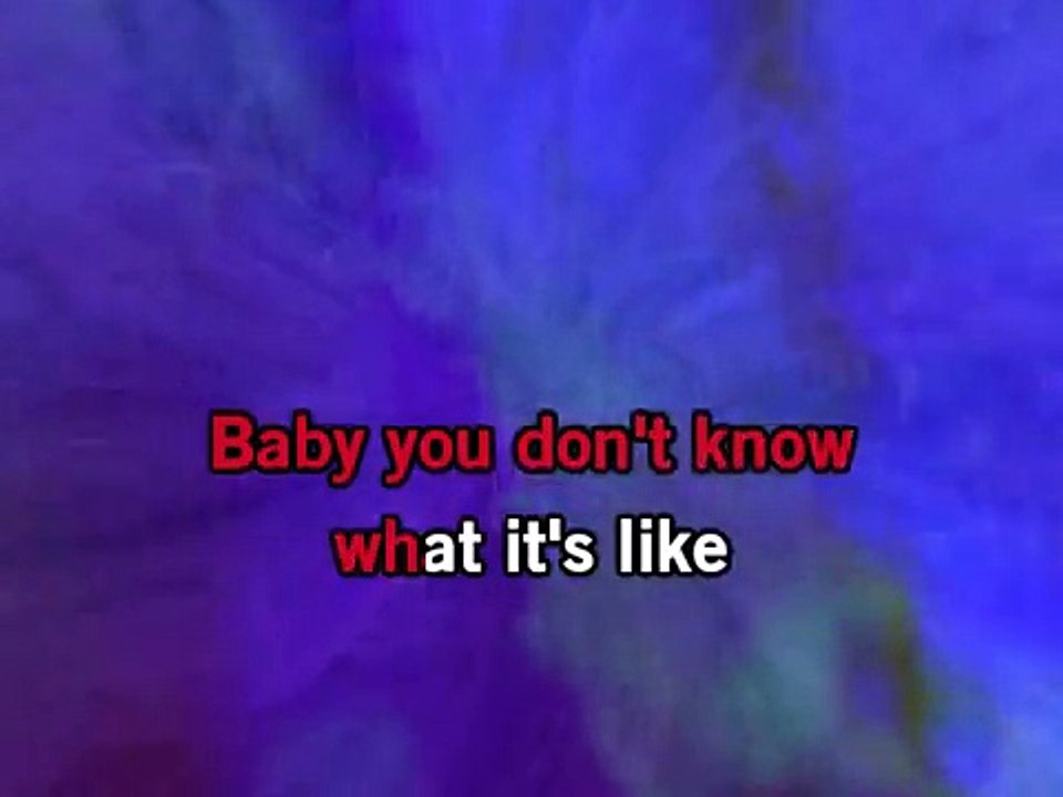 To Love Somebody  - Karaoke