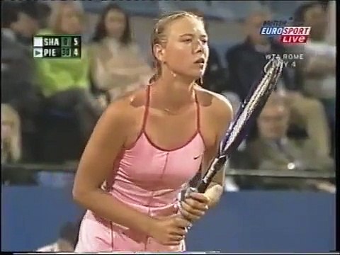 Mary Pierce vs Maria Sharapova Italian Open 2005