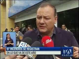 En lo que va del año se registran 97 incendios
