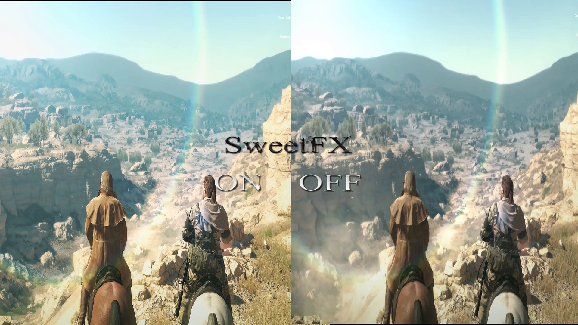 Metal Gear Solid V The Phantom Pain - MGSVTPP - SweetFX mod - gameplay PC  [graphics mod] Windows 10