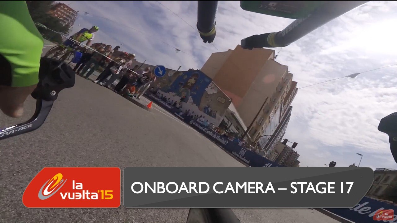 Onboard camera / Cámara a bordo - Stage 17 (Bur...