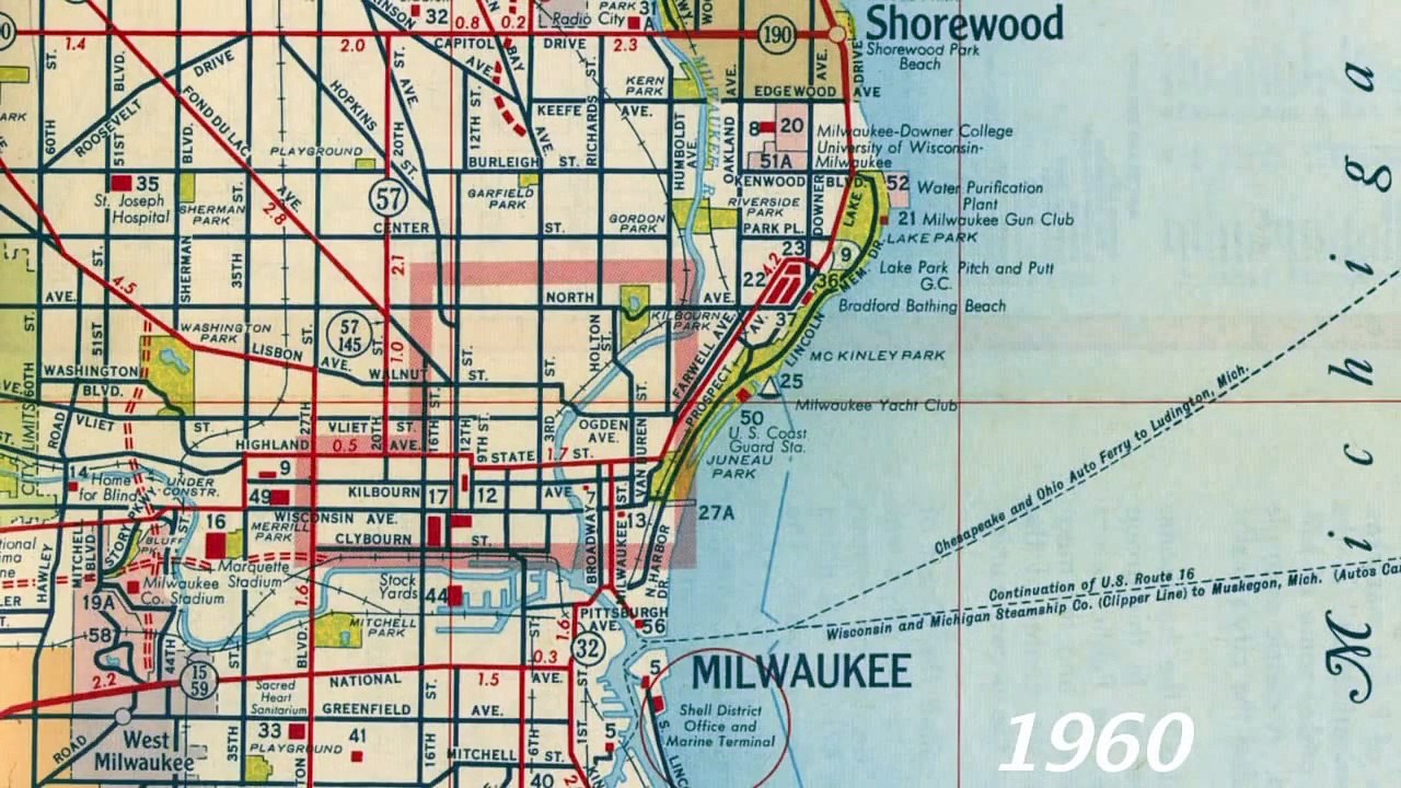 Downtown Streets: Milwaukee, WI