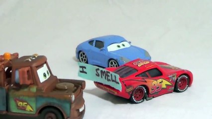 Download Video: Disney Cars Pranks Mater Pranks Lightning McQueen Play Doh Color Changing Maters Tall Tales