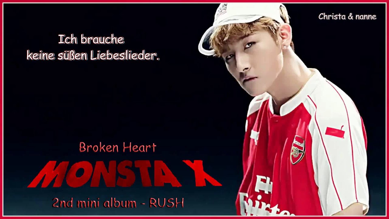 MONSTA X- Broken Heart k-pop [german Sub] 2nd mini album: RUSH