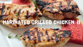 Chicken Recipes   How to Make Marinated Grilled Chicken