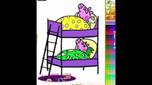 Peppa Pig Nick Jr Online Games Peppa Pig Painting Bunk Bed Game