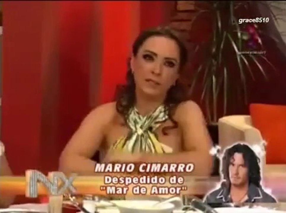 MARIO CIMARRO DESPEDIDO DE MAR DE AMOR