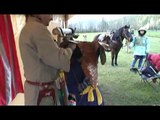 This is a documentary film of a documentary of horse back archery Mongol with emphasis on child training as part of weapons of war series