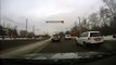DASH CAM HD ICY ROAD SPEEDING Car Looses control Car Collision on a Slippery Road