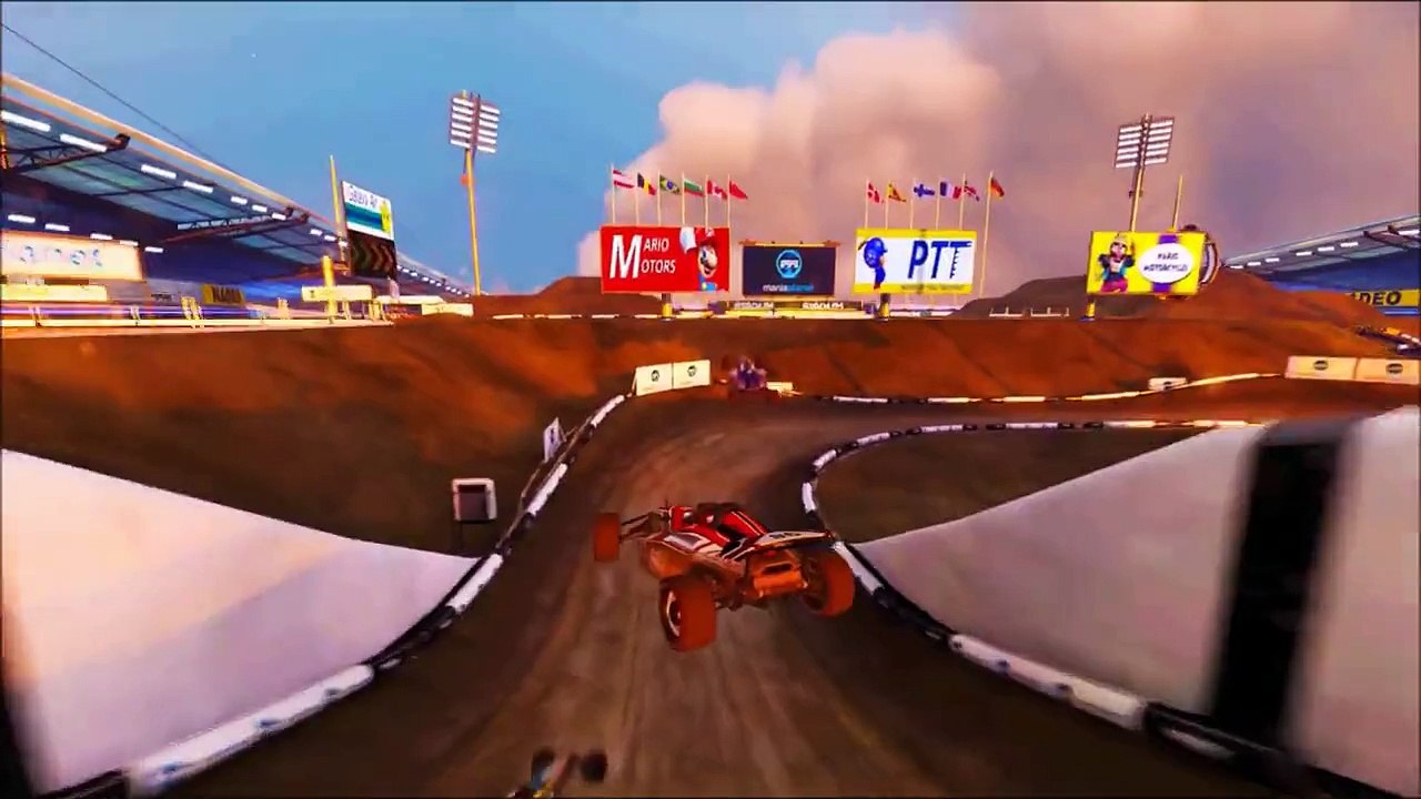 Mario Kart TrackMania- GCN Waluigi Stadium