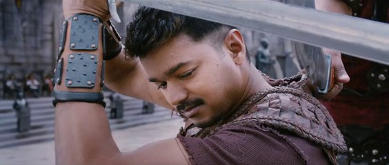 Puli - Official Trailer  Vijay, Sridevi, Sudeep, Shruti Haasan, Hansika Motwani