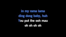 Otis Day And The Knights - Shama Lama Ding Dong KARAOKE