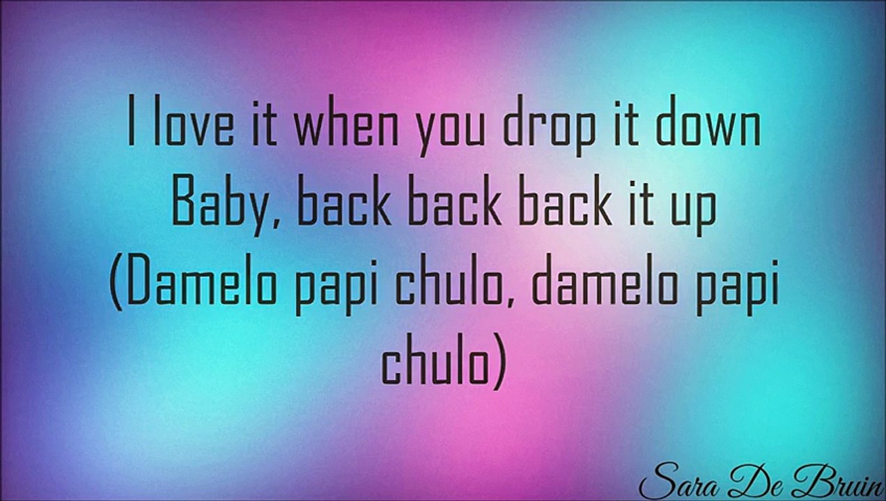 Prince Royce - Back It Up Ft Jennifer Lopez & Pitbull Lyrics