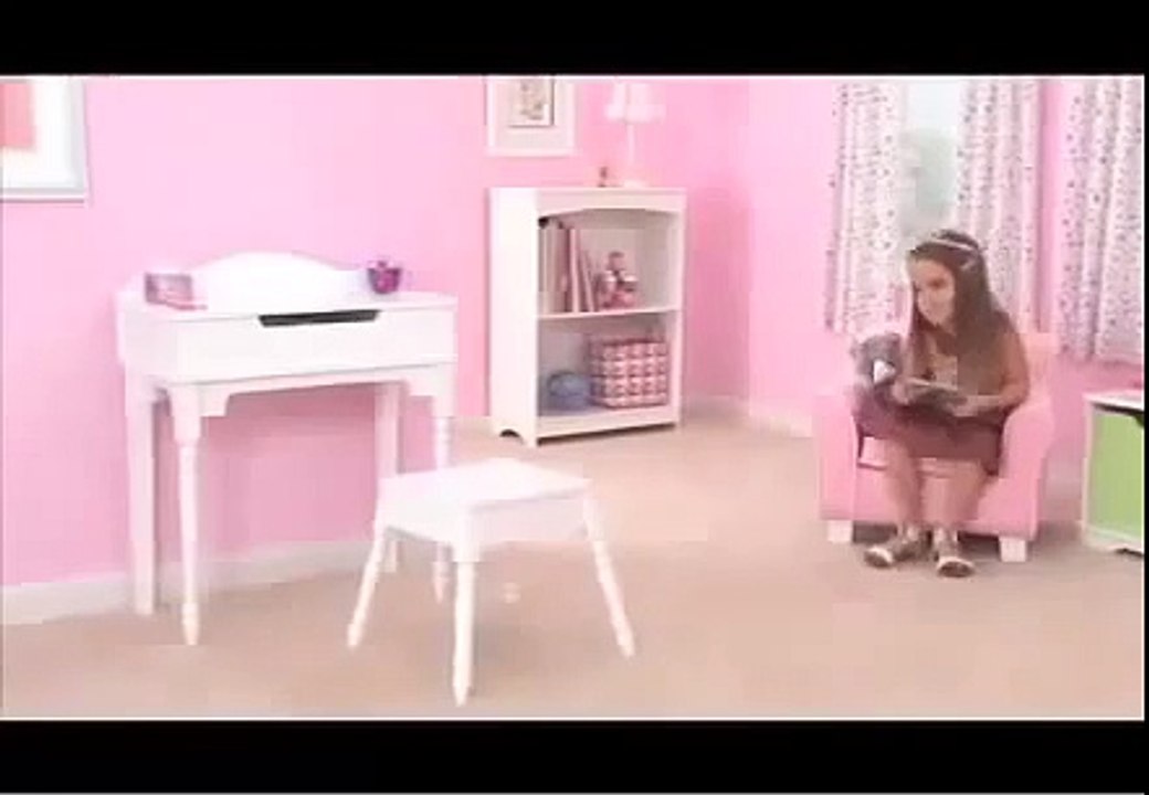Dressing Table And Stool Set   Dolls House, dollhouse, girls, doll, girl play, toy, children, kids