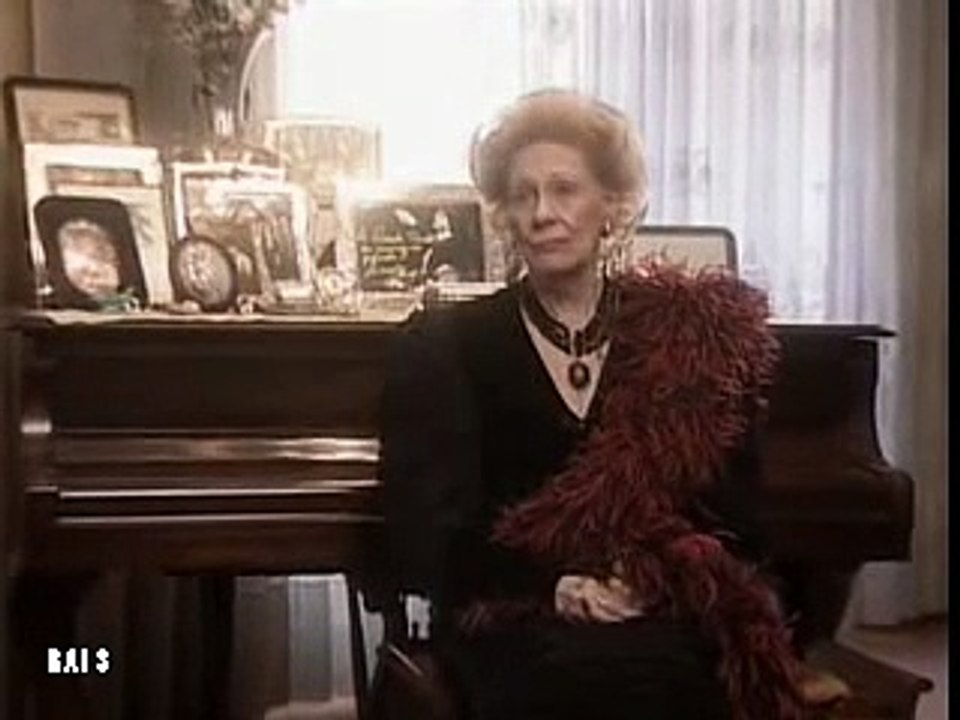 Renata Tebaldi in interview talk about La forza del destino