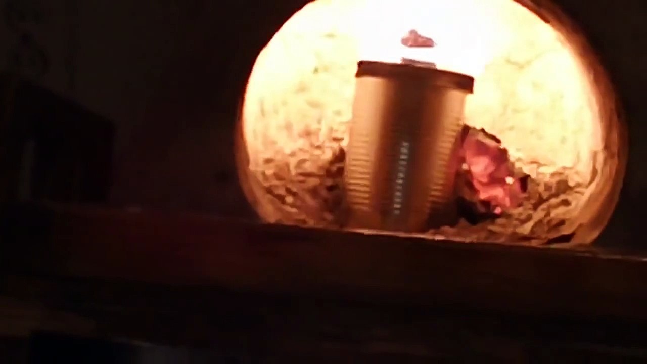 Kerosene and waste oil in the Rocket Stove