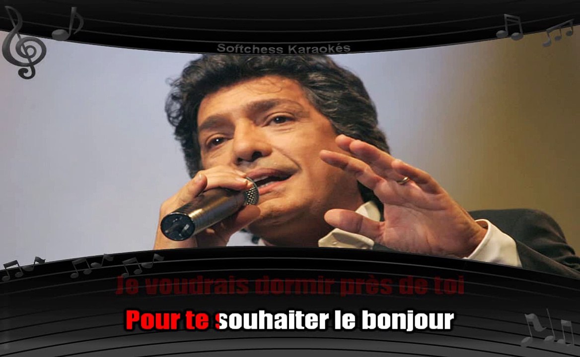 Karaoké Frédéric François - Je voudrais dormir près de toi