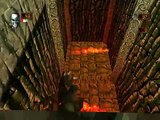 Deathtrap Dungeon (PSX) - gameplay (Pitfiend/T-Rex)