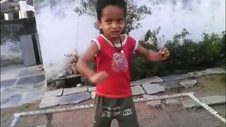 shushanth dance by a kid for temper song