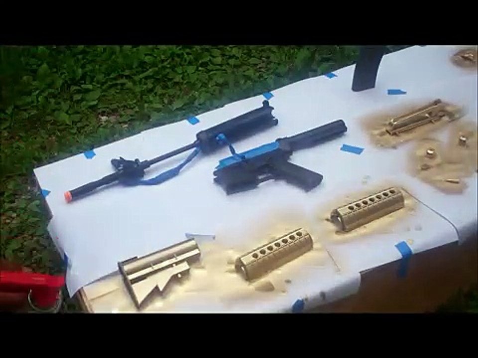 Real Life Diamond Camo M4 Airsoft Gun video Dailymotion