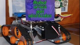 robot oruga anti obstáculos