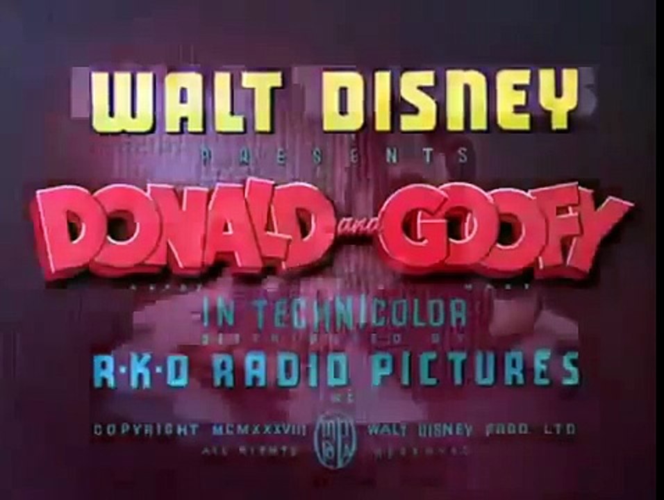 Donald and Goofy Polar Trappers Disney Cartoon Classic HQ