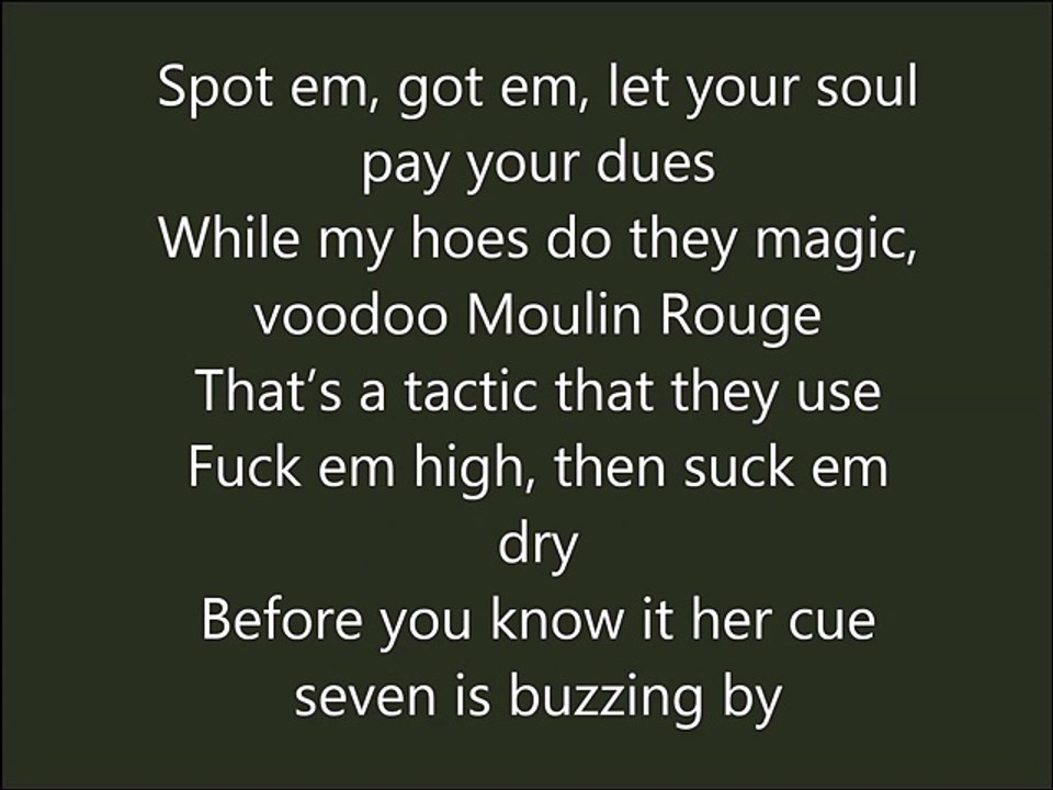 Pusha T - Sweet Serenade (Ft. Chris Brown (Lyrics)