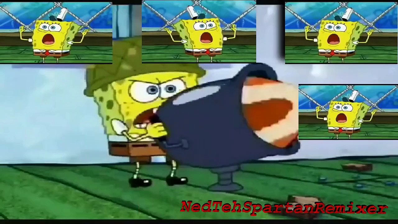 (Spongebob) - No Shirt, No Shoes, No Service! - {Sparta Triple AntiMatter Remix}