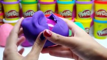 Peppa Pig Play Doh Kinder Surprise Eggs Unboxing TMNT toys egg