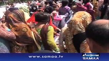 Protesting Heejras Demand ,Dancing Rights