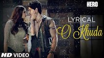 O Khuda Full Song with LYRICS - Hero - Sooraj Pancholi, Athiya Shetty - Amaal Mallik - T-Series