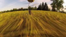2nd Flight of the ICARUS - RC plane - homemade - GOPRO